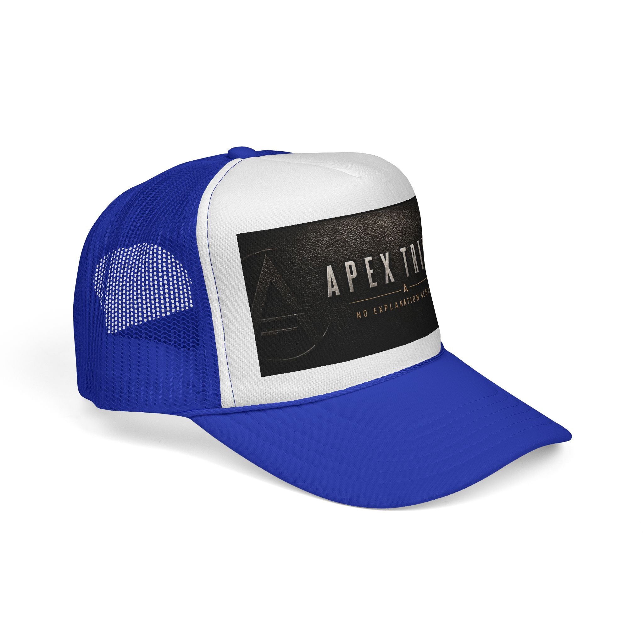 Apex Bear Trucker Hat – Bold Logo Mesh Cap