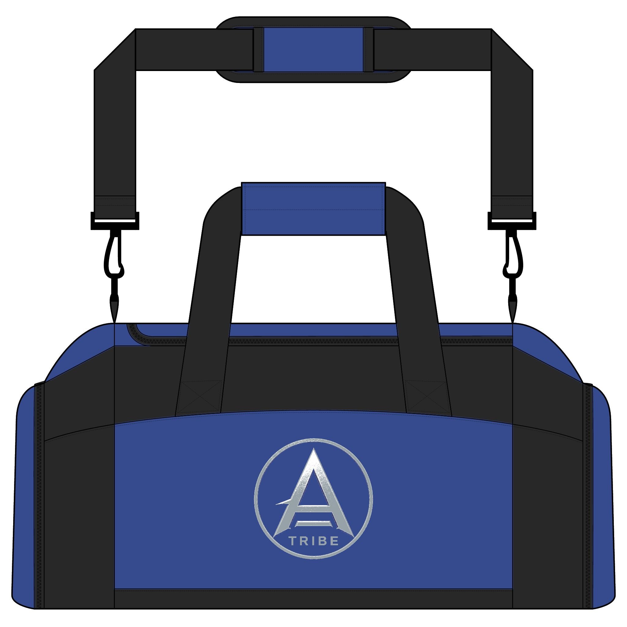 Apex Tribe Logo Gym Bag — Durable Sports Duffel for Athletes & Gamers