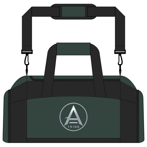 Apex Tribe Logo Gym Bag — Durable Sports Duffel for Athletes & Gamers