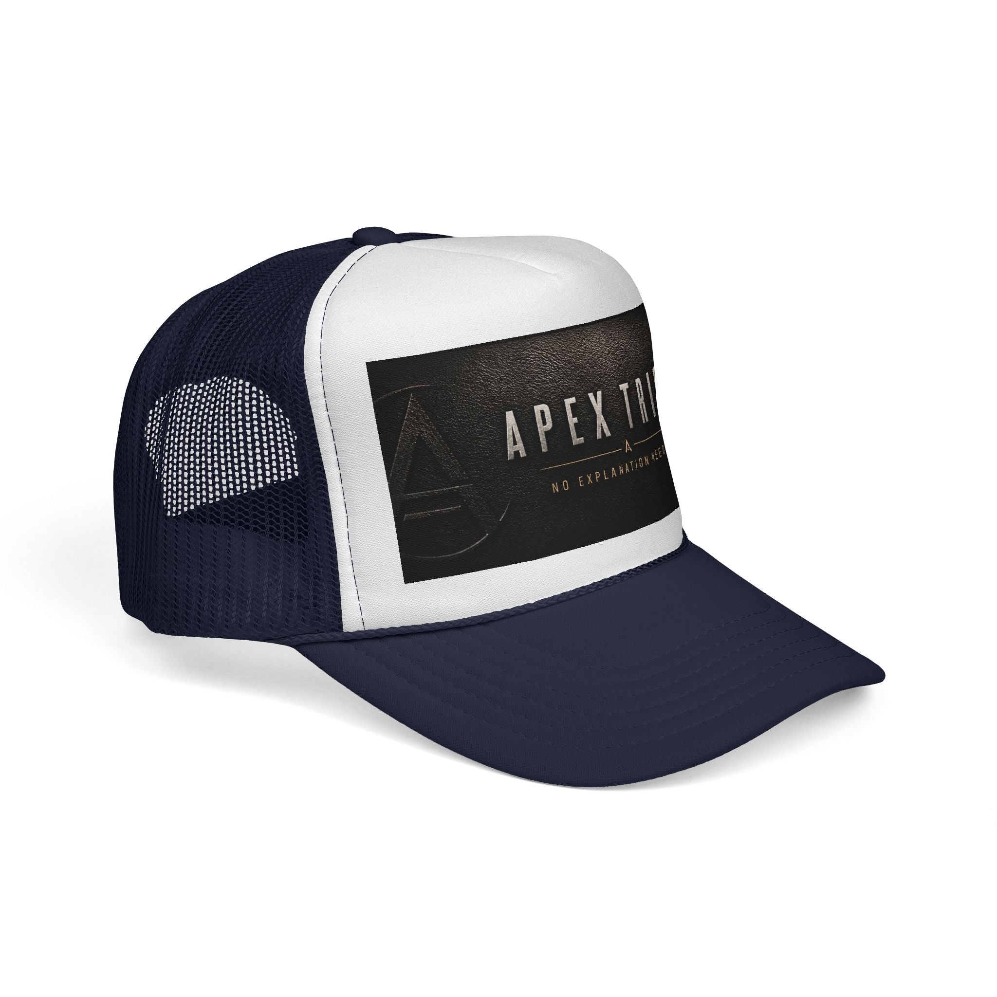 Apex Bear Trucker Hat – Bold Logo Mesh Cap