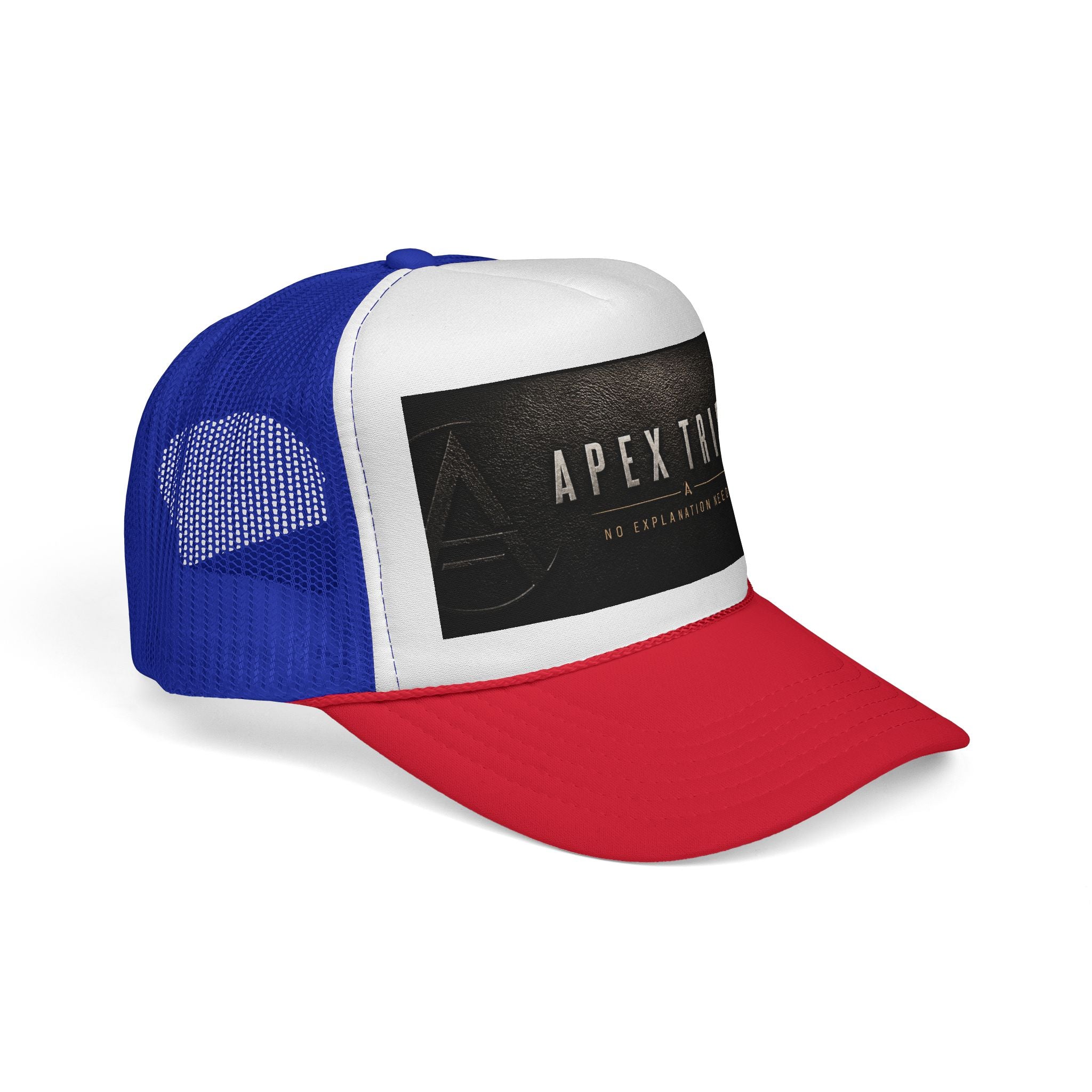 Apex Bear Trucker Hat – Bold Logo Mesh Cap