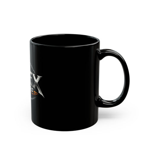 Apex Tribe Black Ceramic Mug — Gaming Emblem 11oz & 15oz