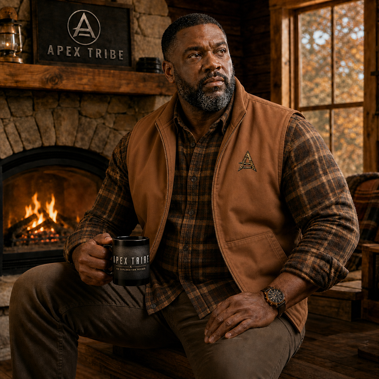 Embroidered Washed Duck Cloth Work Vest — Durable Utility Jacket with Chest Logo