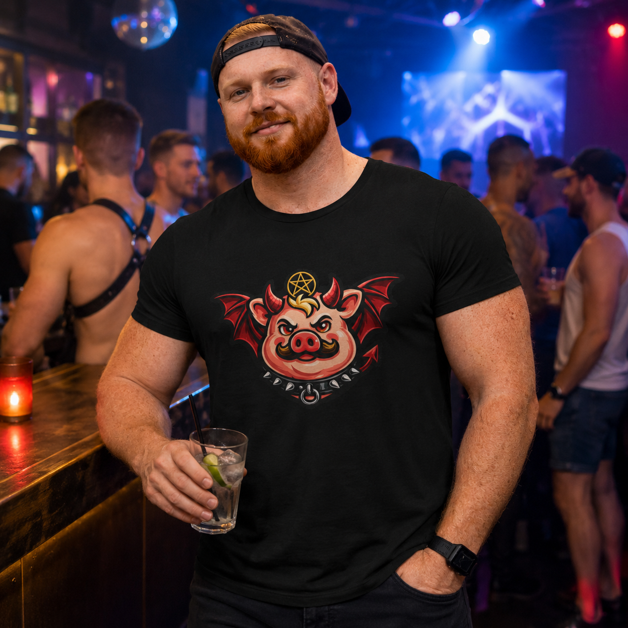 Mr. Pig “Bacon, But Make It Wicked” Graphic T-Shirt