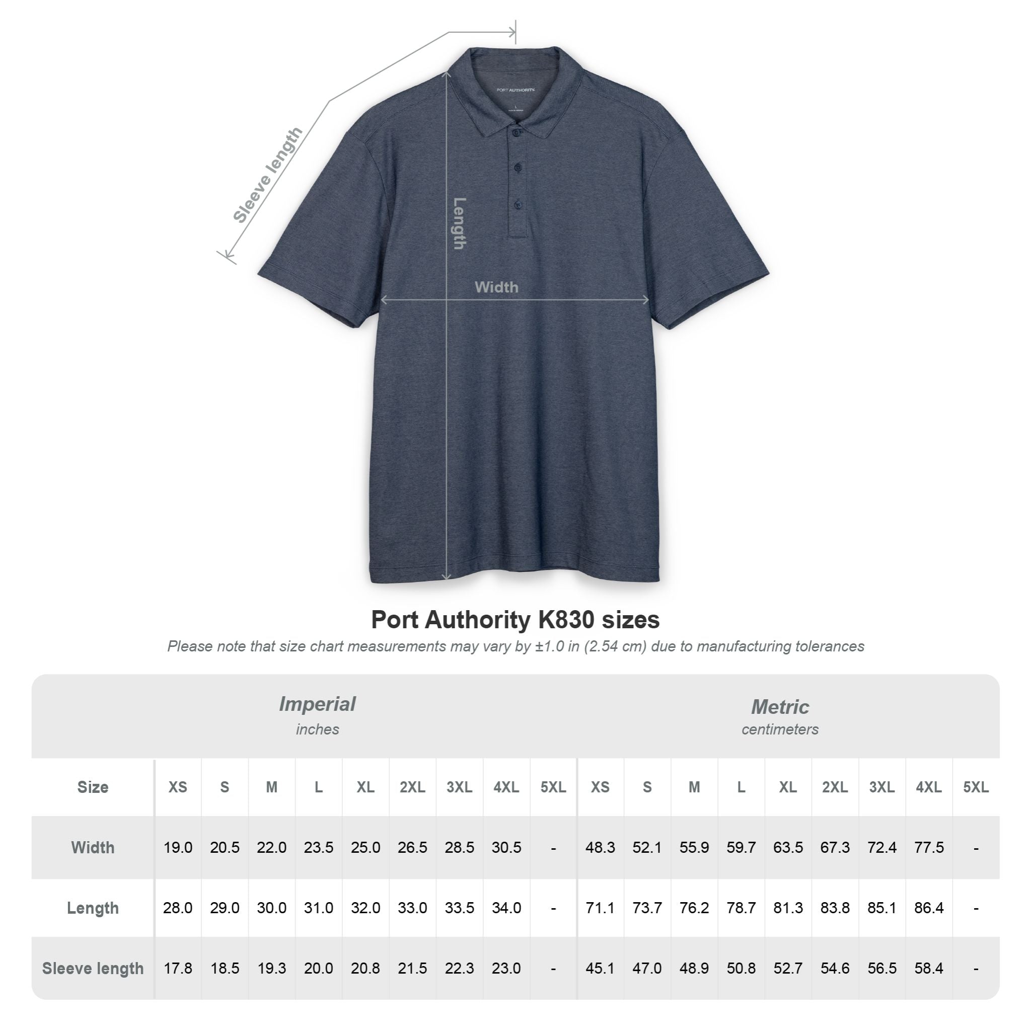Men's Embroidered Polo Shirt - 'Apex Tribe' Crest