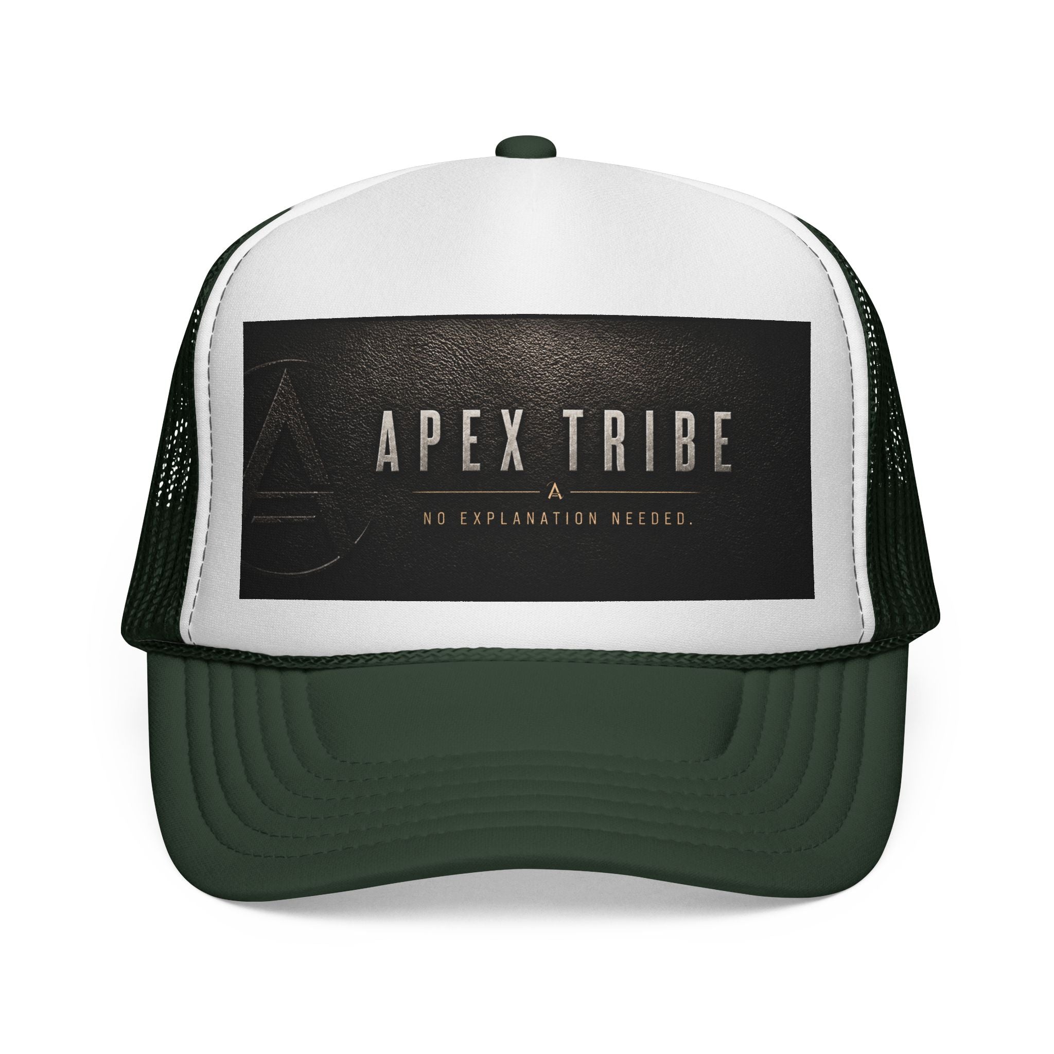 Apex Bear Trucker Hat – Bold Logo Mesh Cap