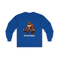 Bear Deadlift Long Sleeve Tee — Muscular Gym Workout Shirt