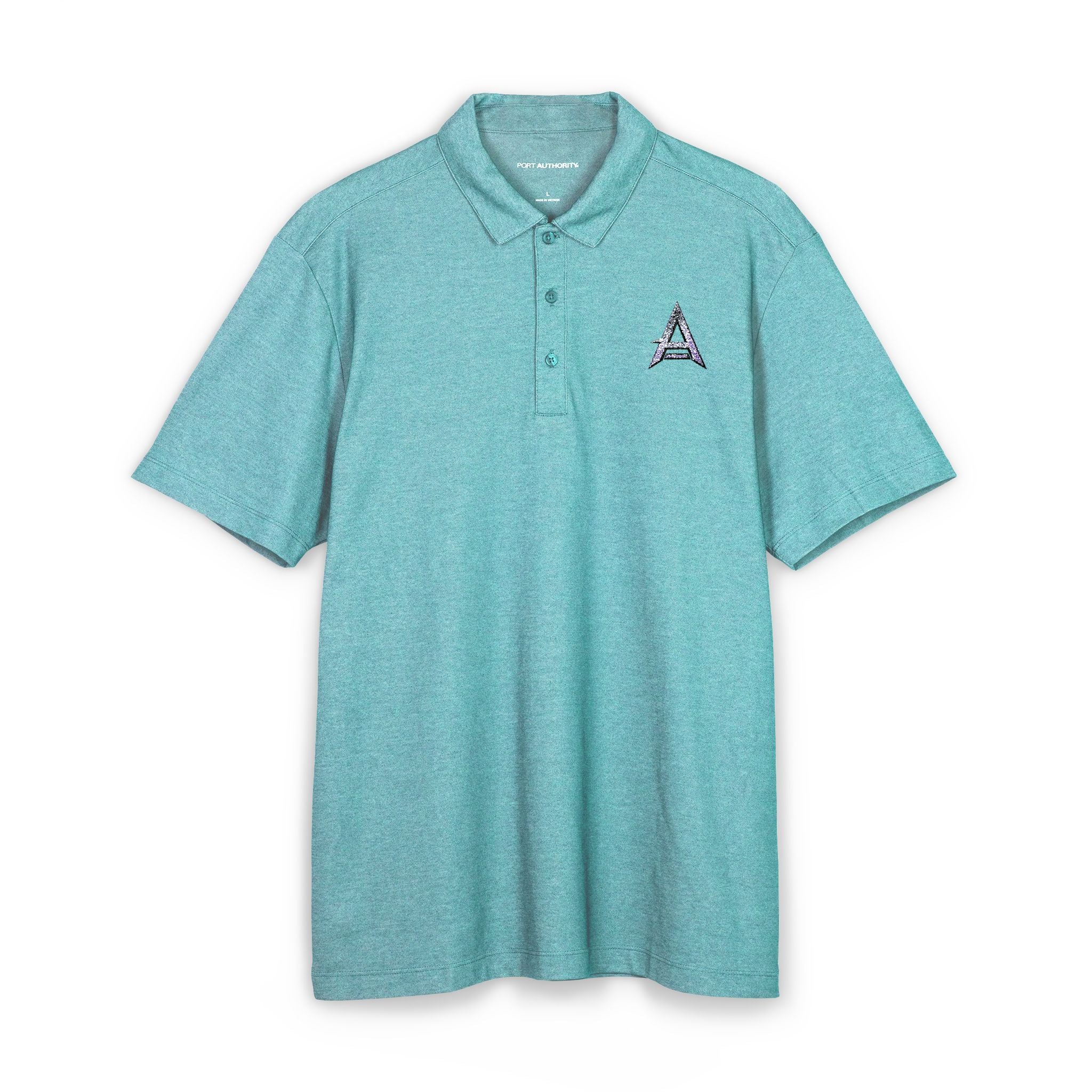 Apex Tribe  Fine Pique Blend Polo — Classic Embroidered Logo Work Polo