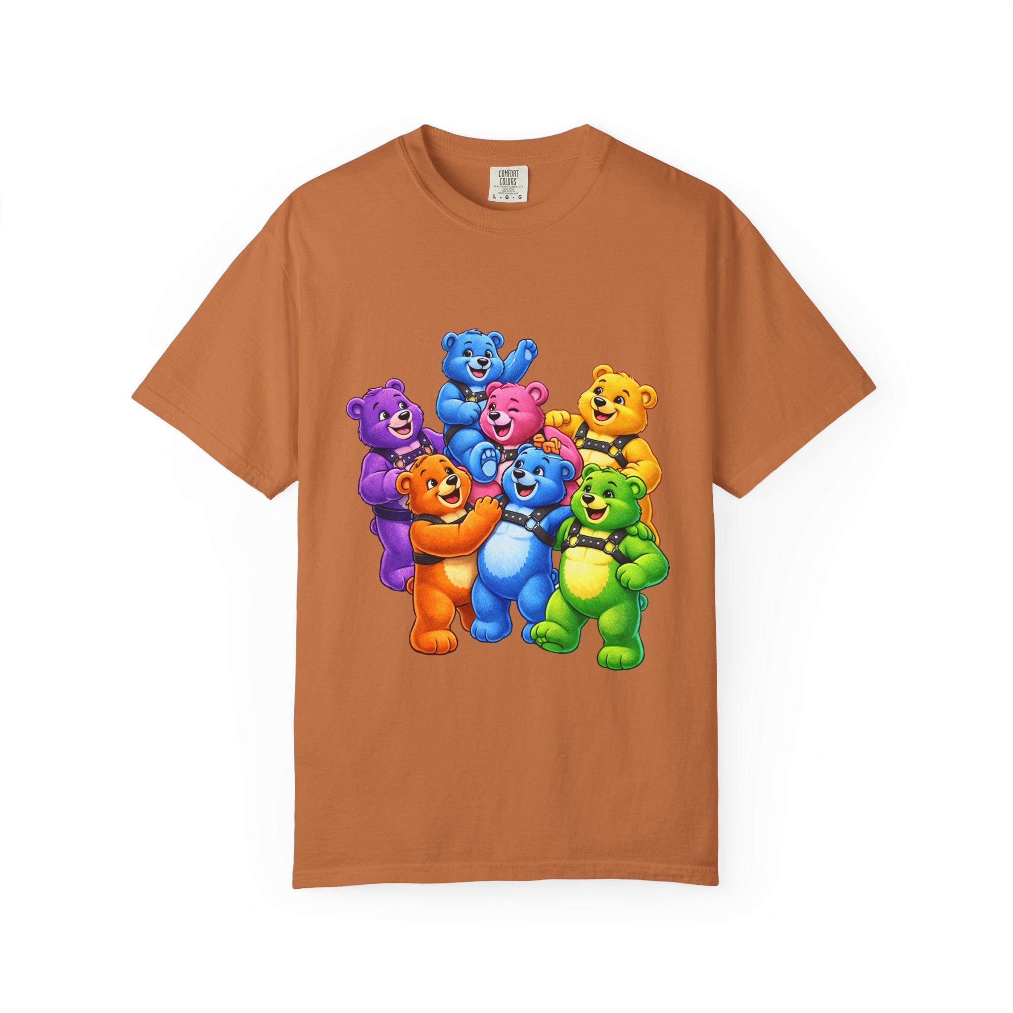 Rainbow Teddy Bears Graphic T-Shirt