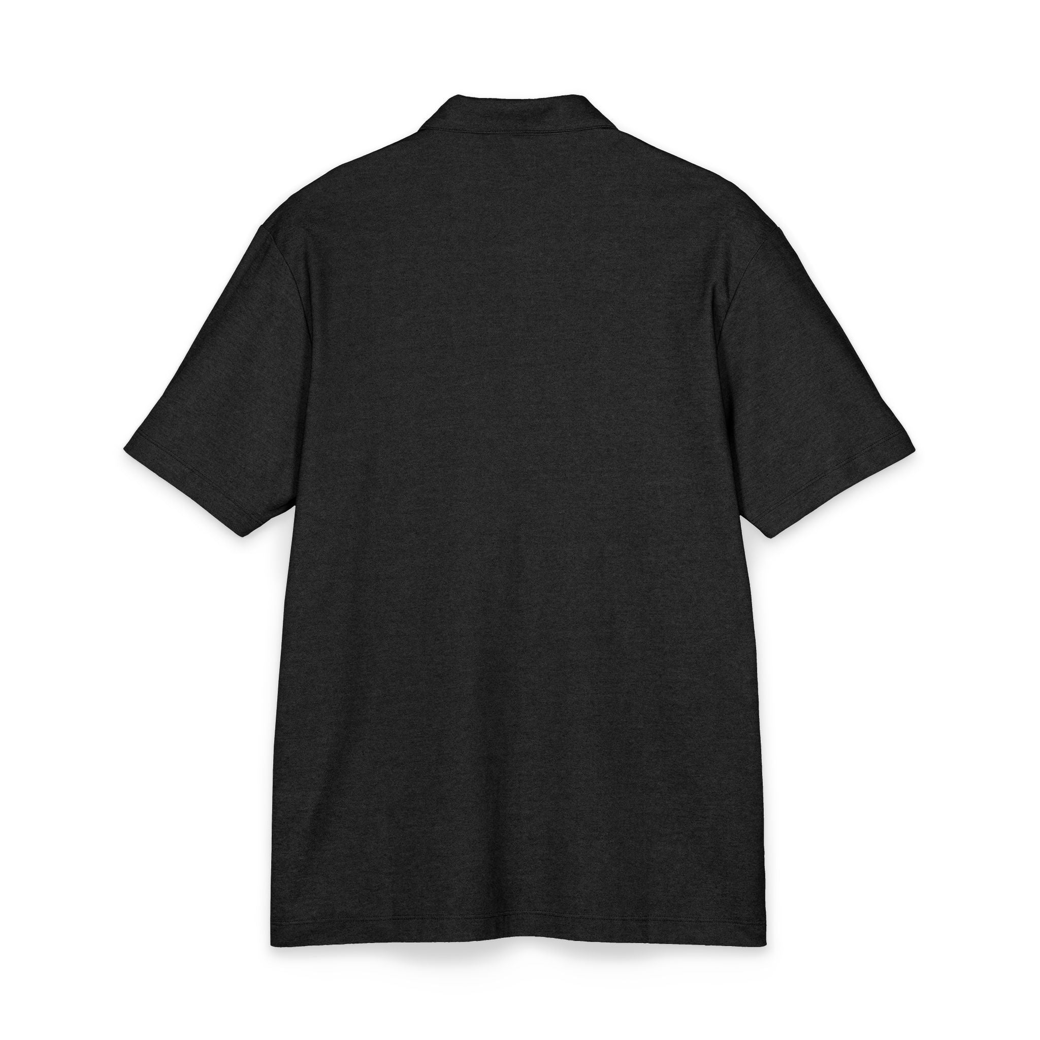 Men's Embroidered Polo Shirt - 'Apex Tribe' Crest